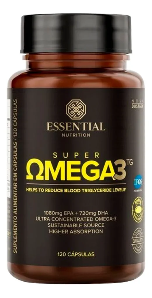 Melhores Ômega 3 em 2026: Top 5 testados e aprovados 3 Essential Nutrition Super Omega 3 TG