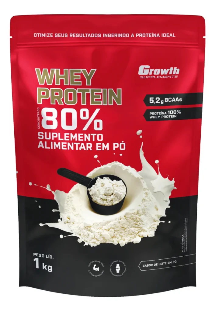 Growth Supplements Whey Protein Concentrado
