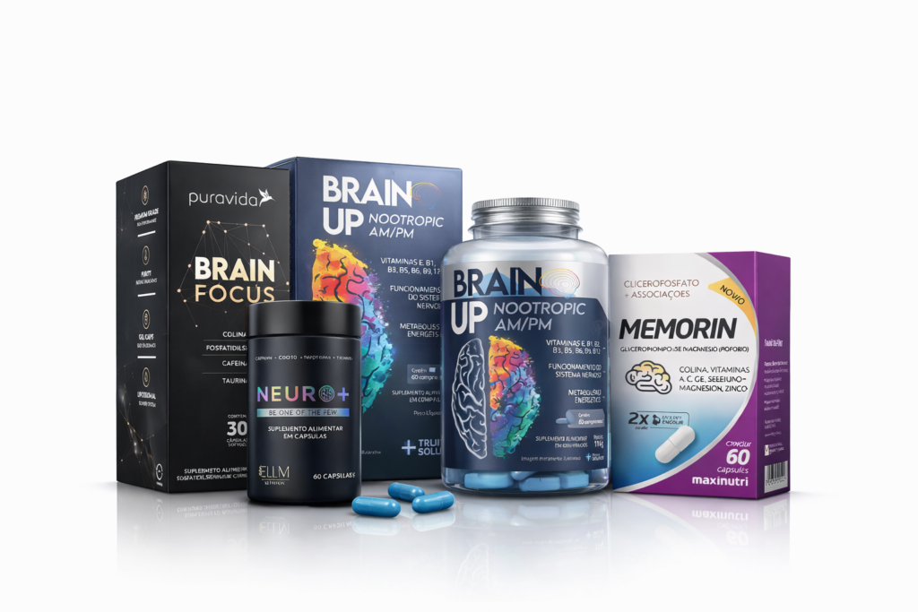 Nootropicos bons e baratos fundo branco