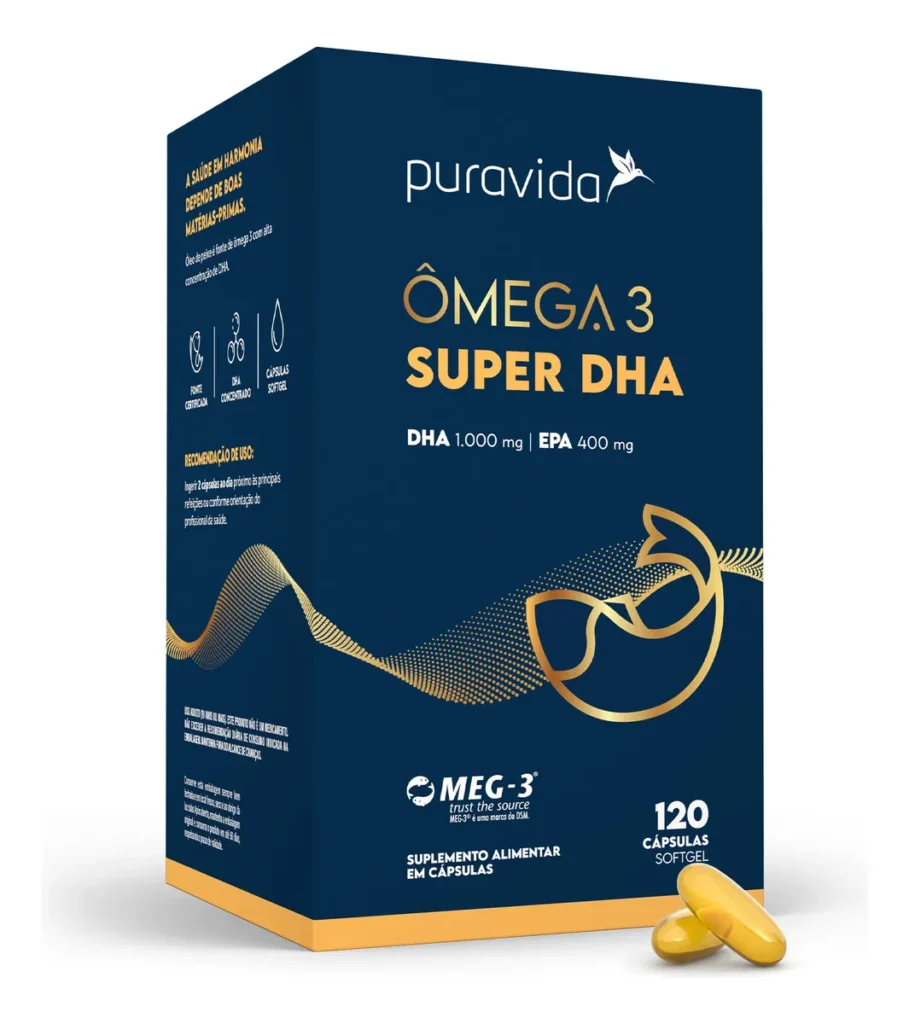 Melhores Ômega 3 em 2026: Top 5 testados e aprovados 7 Puravida Super DHA Omega 3