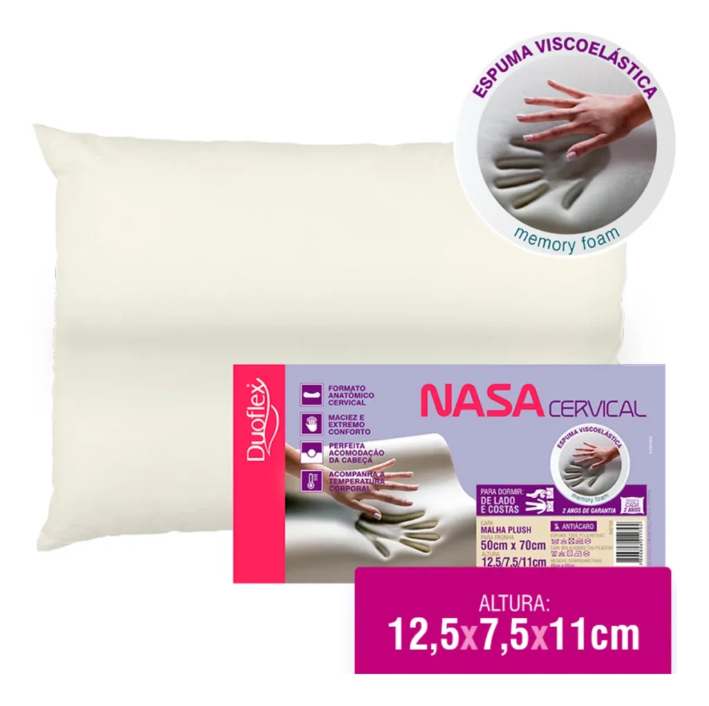 Travesseiro Duoflex Nasa Cervical