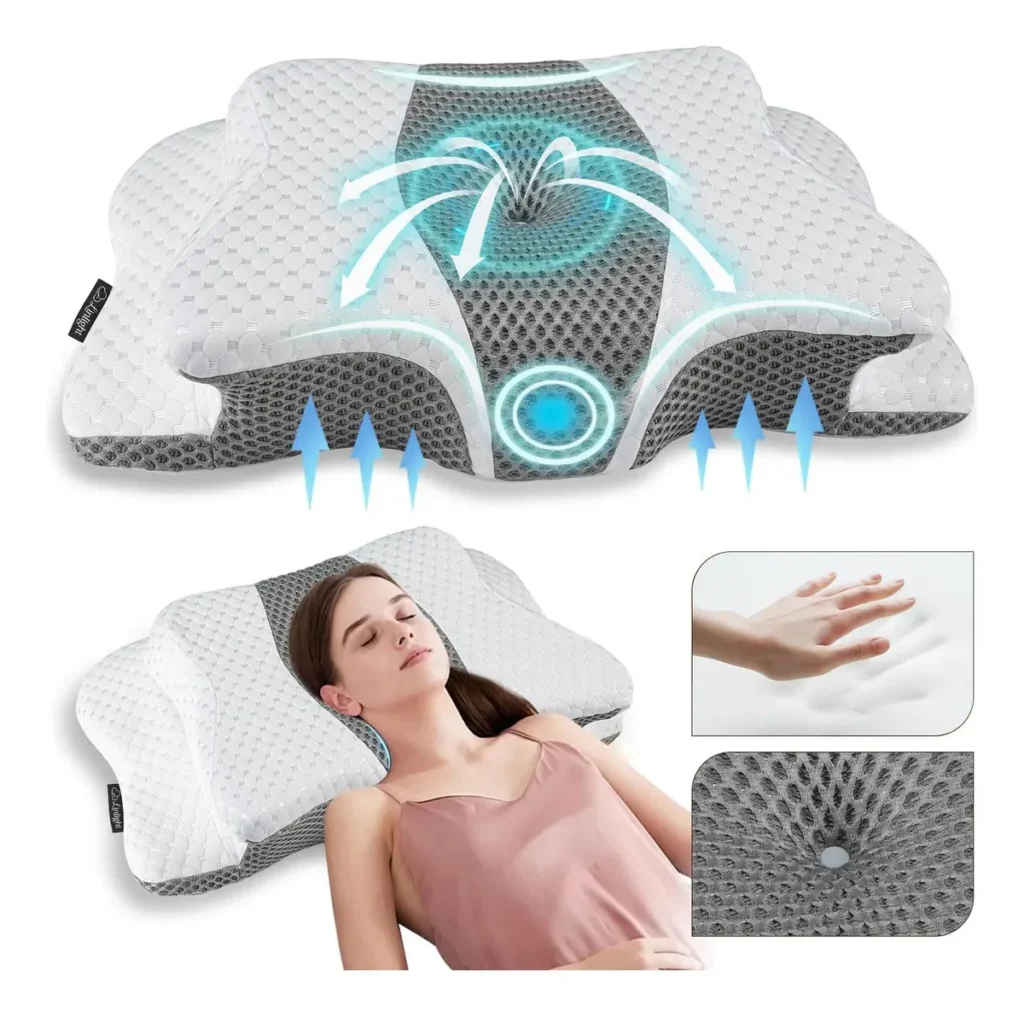 Travesseiro Nasa Cervical Ortopedico Coluna Inteligente