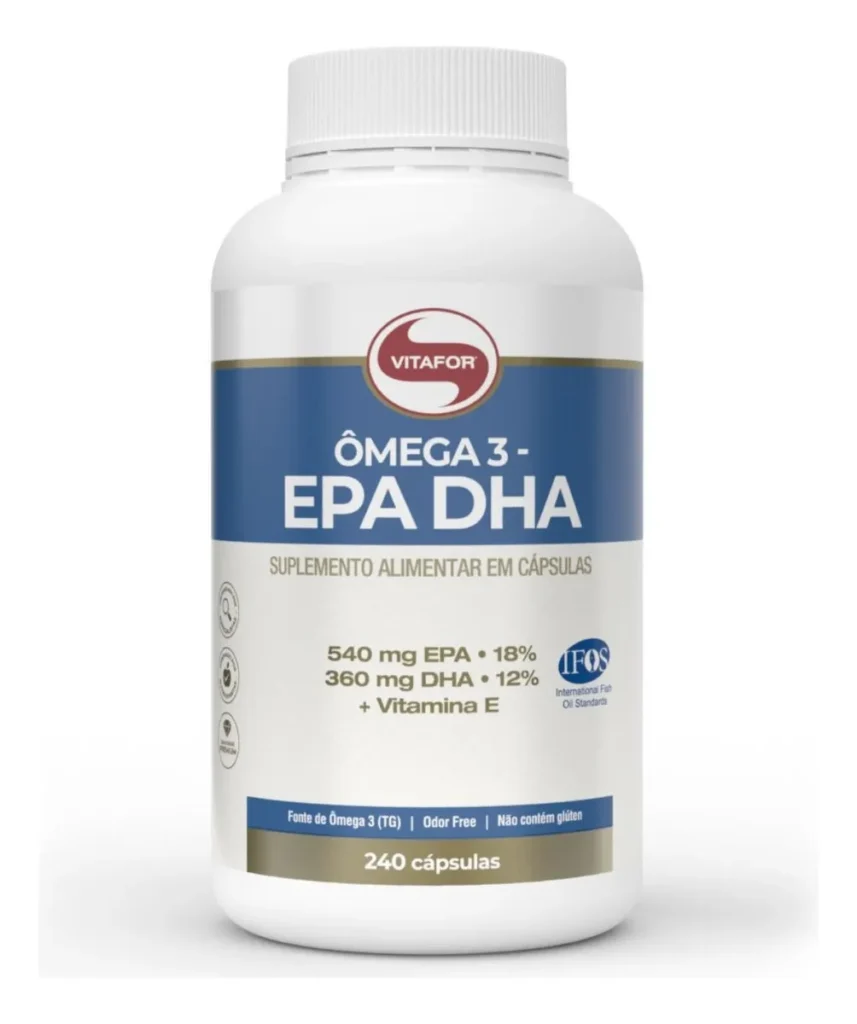 Melhores Ômega 3 em 2026: Top 5 testados e aprovados 4 Vitafor Omega 3 EPA DHA