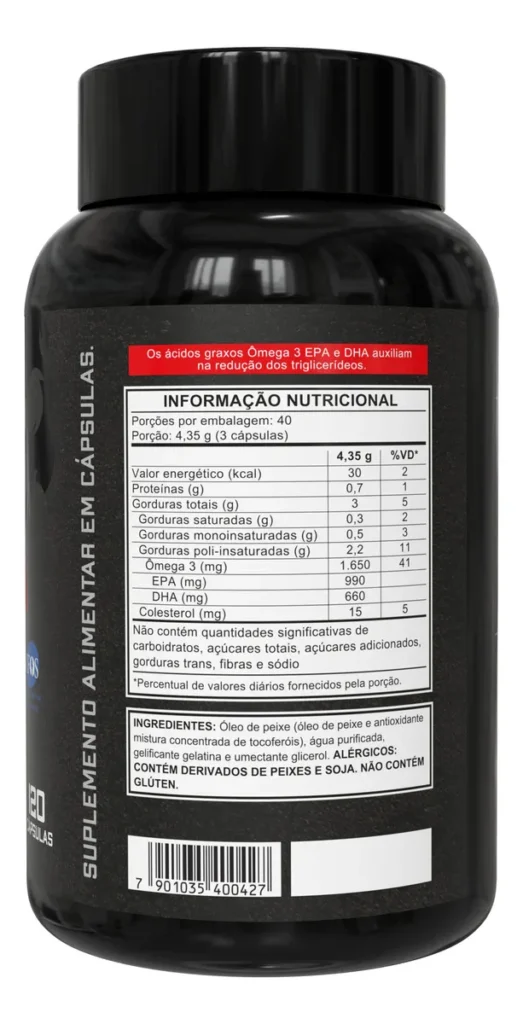 Omega 3 Dark Lab VALE A PENA ROTULO