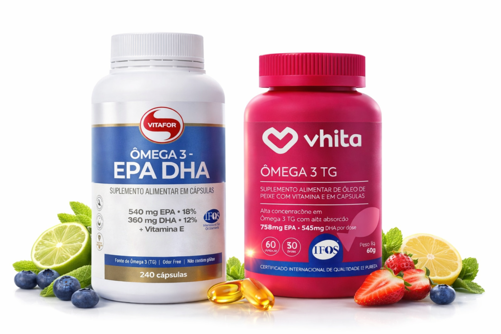 Omega 3 TG Vhita vs Vitafor melhor